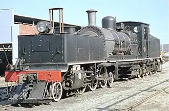 Garratt GB 2166 in Voorbaai