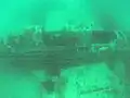 Wrack eines Aichi-E13A-Wasserflugzeugs