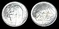 Italienische 500-Lire-Gedenkmünze von 1965