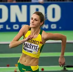 Airinė Palšytė kam auf den geteilten siebten&nbsp;Platz