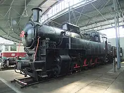 Lok 524.184 im Depot Chomutov des NTM (2010)