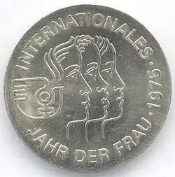 1975 – Internationales Jahr der Frau Bildseite