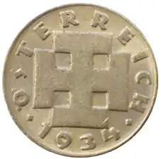 5 Groschen Rückseite