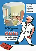 Werbeplakat der 60er Jahre