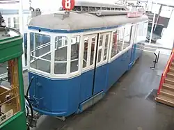 VBZ Be 2/3 1031 von hinten