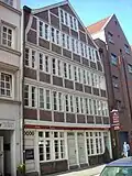 Denkmalgeschütztes Fachwerkgiebelhaus 1780 Thielbek 12–14