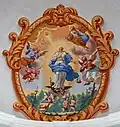 Immaculata mit apokalyptischen Figuren