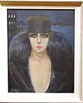 Porträt von Prinzessin Pignatelli (Luisa Casati), spätestens 1918