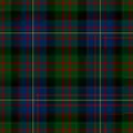 Tartan des 79th Regiment und der Cameron of Erracht, eines Zweigs des Clans[23]