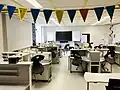 Klassenraum einer siebten Klasse
