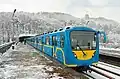 Baureihe 81-540.2K-541.2K am U-Bahnhof Dnipro