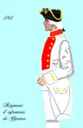 Régiment de Chartres 1762 bis 1776