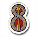 Das Abzeichen des NCBU der 8th Infantry Division