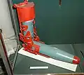125-mm-Munition mit Rohrrakete 9M112 „Kobra“ in Magazinposition