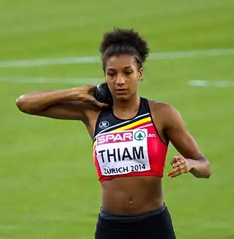 Nafissatou Thiam – Rang&nbsp;vierzehn