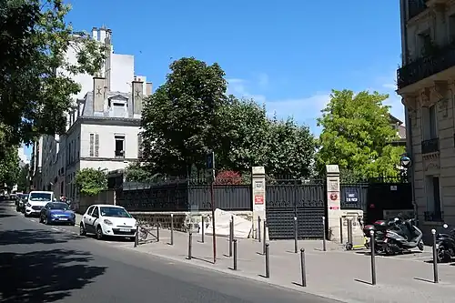 Boulevard de Montmorency 93.