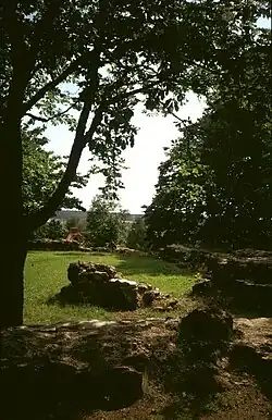 Blick von der Westmauer nach Südosten (1994)