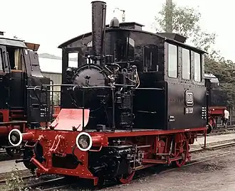 DB 98 307 in Bochum-Dahlhausen (1985)