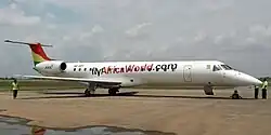 Embraer ERJ 145 der Africa World Airlines