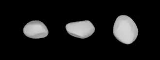 Berechnetes 3D-Modell von (9) Metis