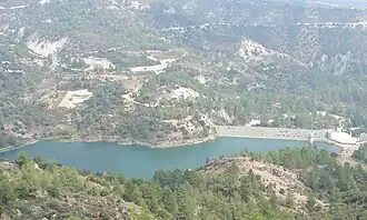 Der Arminou-Stausee