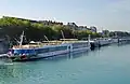 Flusskreuzfahrtschiffe auf der Rhone