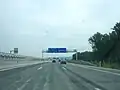 A&nbsp;22 beim Knoten Korneuburg