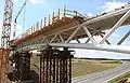 Fahrbahnplatte Untersicht, Juli 2008
