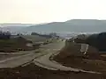 Blick von der AS Untersiemau Richtung Lichtenfels im Januar 2008
