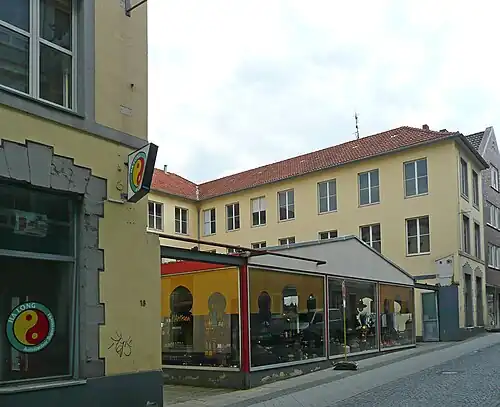 Londoner Hof, ehem. Firma Grossmann, Aachen, Kleinkölnstraße.