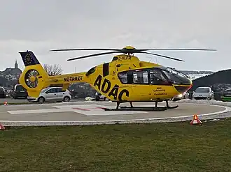 Christoph 61 am Erzgebirgsklinikum Annaberg-Buchholz