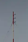 Spitze des Sendemastes
