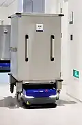 Fahrerloses Transportsystem im Krankenhaus