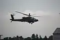 AH-64 after takeoff at Wiesbaden Army Airfield