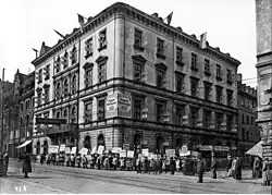 Das Königliche Palais als Messehaus 1919