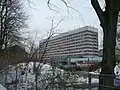 Das Gelände von der Jüthornstraße aus gesehen