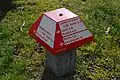 „Paddenstoel“, Wegweiser des Radfahr-Netzes