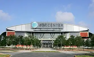 Das AT&T Center im Jahr 2014