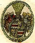 Vermehrtes Wappen der Grustner