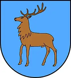Das Wappen von Braunhirschen