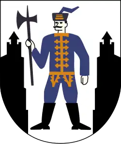 Wappen von Oberwart Felsőőr