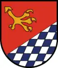 silber-blau gerauteter Schrägfuß (Rettenschöss&nbsp;AT)