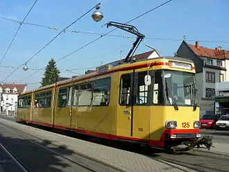 Wagen 125 im Jahr 2009