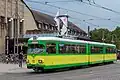 Tram AVG 12 (DÜWAG GT8-EP) vor dem Karlsruher Hbf, 2013