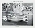 Lieferschuten von AWN im Hamburger Hafen (um&nbsp;1910)