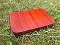 Rötliches Holz von Pterocarpus soyauxii; Afrikanisches Padauk