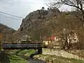 Blick auf den Burgberg