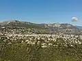 Vence, Blickrichtung Nordost