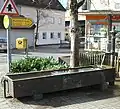 Brunnen in Aach in der Hauptstraße beim Abzweig nach Grüntal, von 1892