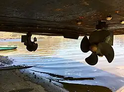 Unterwasserschiff